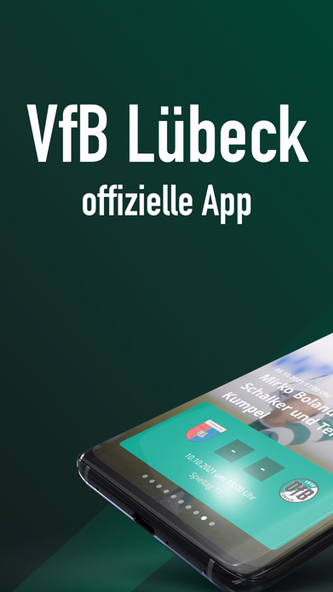 VfB Lübeck - offizielle App Screenshot 1 - AppWisp.com VfB Lübeck - offizielle App Screenshot 1 - AppWisp.com