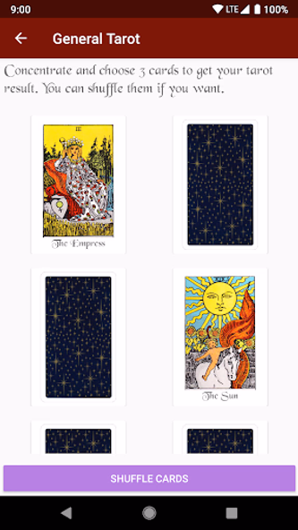 Tarot Card Reading Screenshot 2 - AppWisp.com Tarot Card Reading Screenshot 2 - AppWisp.com