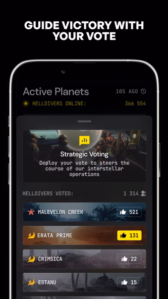 DiversHub for Helldivers 2 Screenshot 3 - AppWisp.com DiversHub for Helldivers 2 Screenshot 3 - AppWisp.com