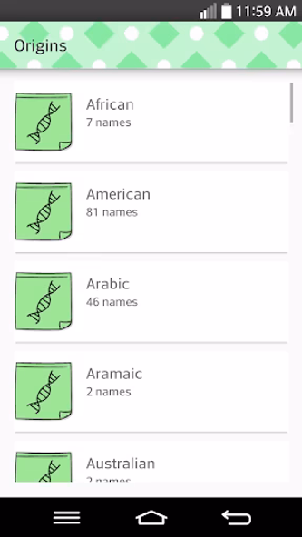 Baby Names Screenshot 4 - AppWisp.com Baby Names Screenshot 4 - AppWisp.com