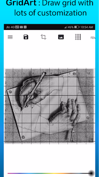 GridArt: Grid Drawing 4 Artist Screenshot 1 - AppWisp.com GridArt: Grid Drawing 4 Artist Screenshot 1 - AppWisp.com