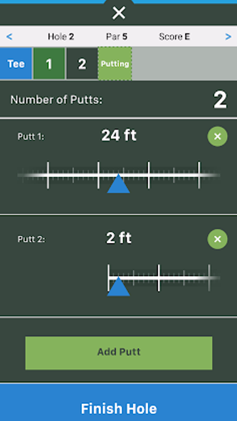 Pinpoint: Golf Strokes Gained Screenshot 2 - AppWisp.com Pinpoint: Golf Strokes Gained Screenshot 2 - AppWisp.com