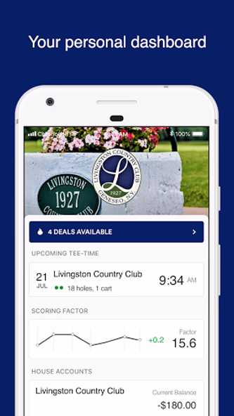 Livingston Golf Course Screenshot 1 - AppWisp.com Livingston Golf Course Screenshot 1 - AppWisp.com