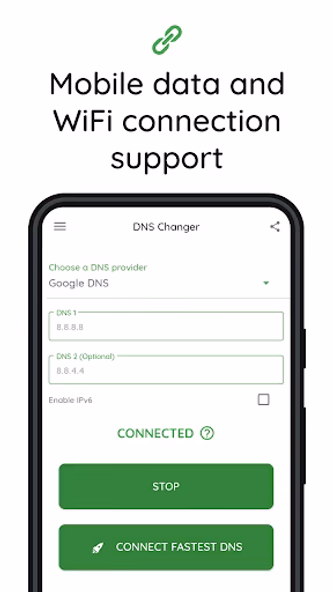 DNS Changer Screenshot 2 - AppWisp.com DNS Changer Screenshot 2 - AppWisp.com