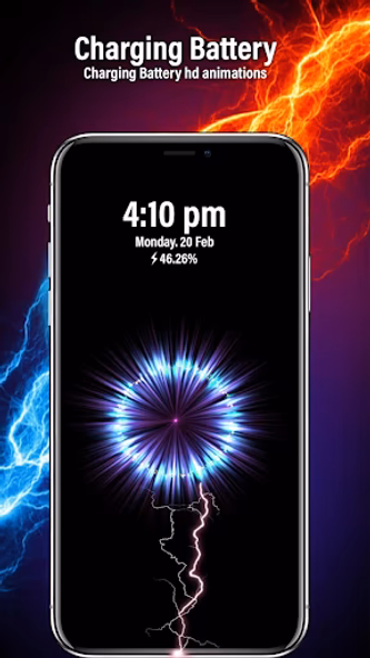 Battery Charging Animation 3D Screenshot 1 - AppWisp.com Battery Charging Animation 3D Screenshot 1 - AppWisp.com