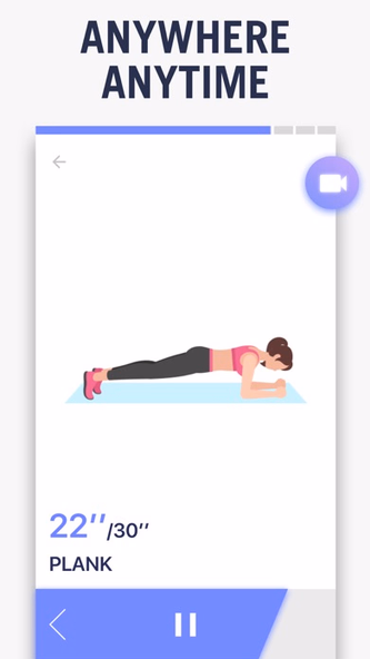 At Home Plank Workouts Screenshot 3 - AppWisp.com At Home Plank Workouts Screenshot 3 - AppWisp.com