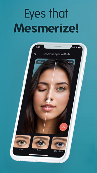 Open Eyes: AI Face Editor Screenshot 1 - AppWisp.com Open Eyes: AI Face Editor Screenshot 1 - AppWisp.com