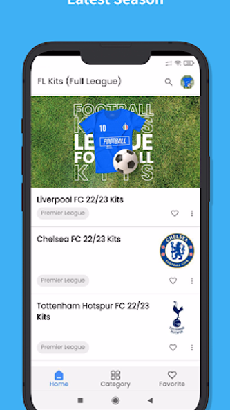 Kits Football League 23 Screenshot 1 - AppWisp.com Kits Football League 23 Screenshot 1 - AppWisp.com