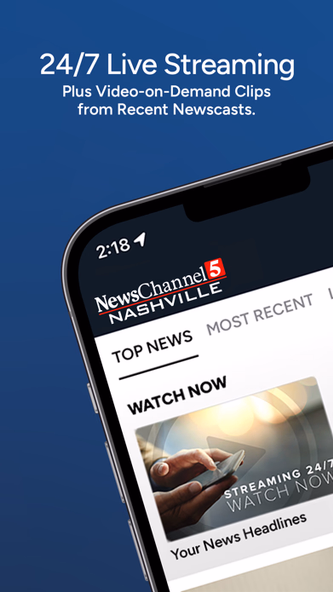 News Channel 5 Nashville Screenshot 1 - AppWisp.com News Channel 5 Nashville Screenshot 1 - AppWisp.com
