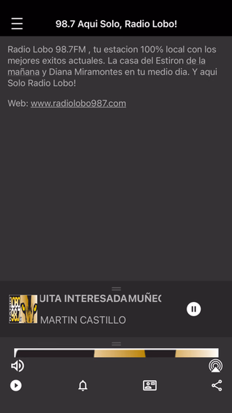 KLOQ Radio Lobo 98.7 FM Screenshot 3 - AppWisp.com KLOQ Radio Lobo 98.7 FM Screenshot 3 - AppWisp.com