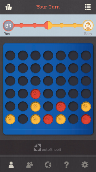 Four In A Row - Classic Games Screenshot 1 - AppWisp.com Four In A Row - Classic Games Screenshot 1 - AppWisp.com