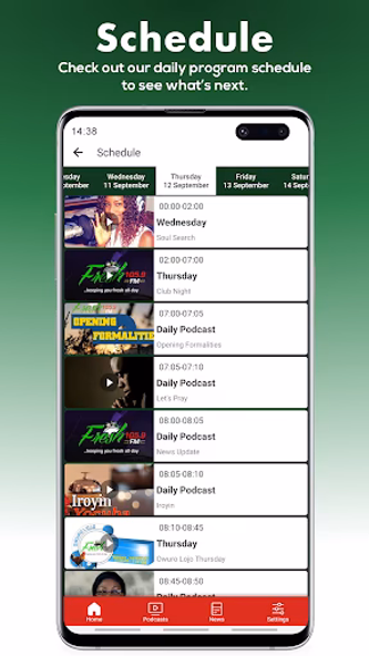Fresh FM Nigeria Screenshot 4 - AppWisp.com Fresh FM Nigeria Screenshot 4 - AppWisp.com