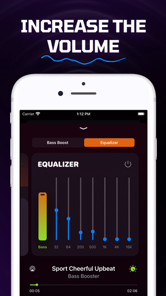 Bass Booster: Volume Max Boost Screenshot 3 - AppWisp.com Bass Booster: Volume Max Boost Screenshot 3 - AppWisp.com