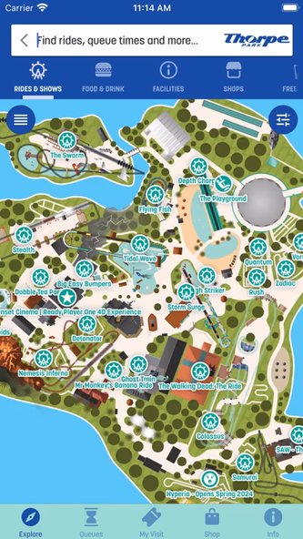 THORPE PARK – Official Screenshot 2 - AppWisp.com THORPE PARK – Official Screenshot 2 - AppWisp.com