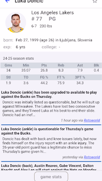 Sports Alerts - live scores Screenshot 3 - AppWisp.com Sports Alerts - live scores Screenshot 3 - AppWisp.com