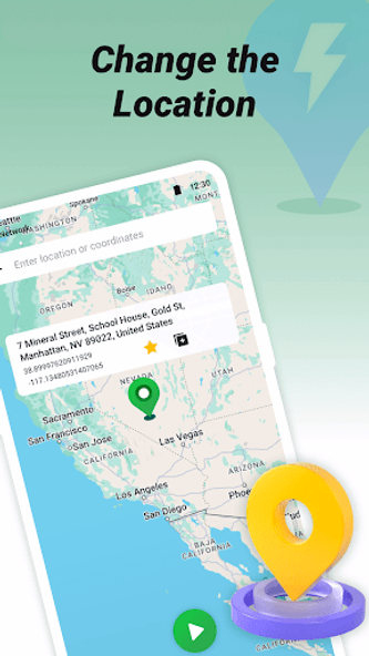 FlashGo: Fake GPS Location Screenshot 1 - AppWisp.com FlashGo: Fake GPS Location Screenshot 1 - AppWisp.com