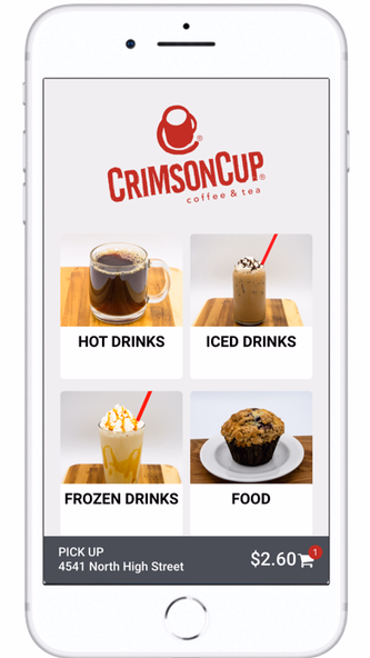 Crimson Cup Coffee Screenshot 2 - AppWisp.com Crimson Cup Coffee Screenshot 2 - AppWisp.com
