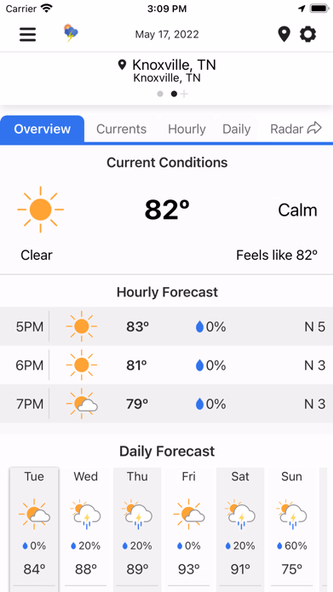 Captain Accurate Weather Screenshot 2 - AppWisp.com Captain Accurate Weather Screenshot 2 - AppWisp.com