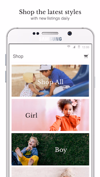Kidizen: Buy Sell Kids Clothes Screenshot 2 - AppWisp.com Kidizen: Buy Sell Kids Clothes Screenshot 2 - AppWisp.com