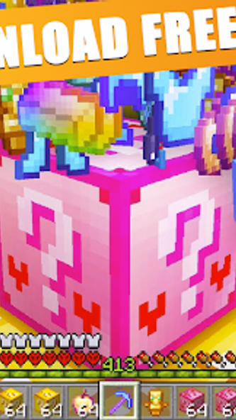 Lucky Block for Minecraft Screenshot 4 - AppWisp.com Lucky Block for Minecraft Screenshot 4 - AppWisp.com