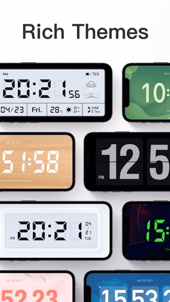 DClock - Digital Flip Clock Screenshot 2 - AppWisp.com DClock - Digital Flip Clock Screenshot 2 - AppWisp.com