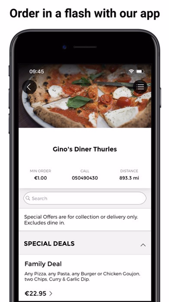 Gino's Diner Thurles Screenshot 1 - AppWisp.com Gino's Diner Thurles Screenshot 1 - AppWisp.com