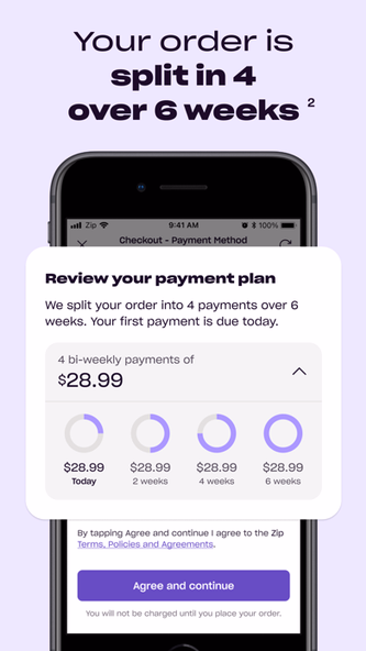 Zip - Buy Now, Pay Later Screenshot 3 - AppWisp.com Zip - Buy Now, Pay Later Screenshot 3 - AppWisp.com