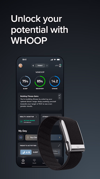 WHOOP Screenshot 1 - AppWisp.com WHOOP Screenshot 1 - AppWisp.com