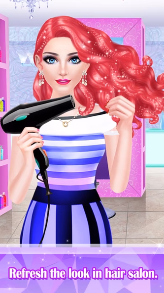 Hair Styles Fashion Girl Salon Screenshot 1 - AppWisp.com Hair Styles Fashion Girl Salon Screenshot 1 - AppWisp.com