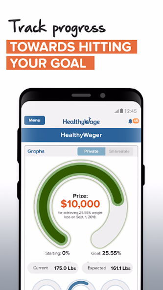 Weight Loss Bet by HealthyWage Screenshot 3 - AppWisp.com Weight Loss Bet by HealthyWage Screenshot 3 - AppWisp.com