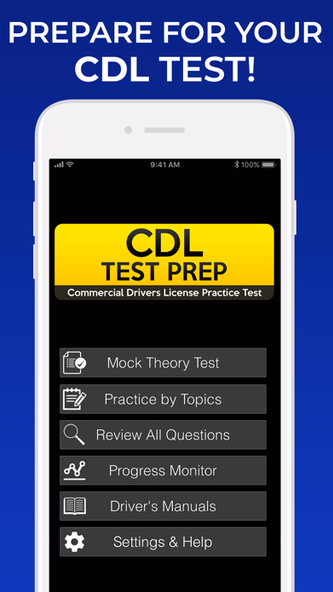 CDL Test Prep: Practice Tests Screenshot 1 - AppWisp.com CDL Test Prep: Practice Tests Screenshot 1 - AppWisp.com