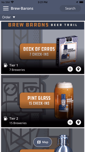 Brew Barons Beer Trail Screenshot 2 - AppWisp.com Brew Barons Beer Trail Screenshot 2 - AppWisp.com
