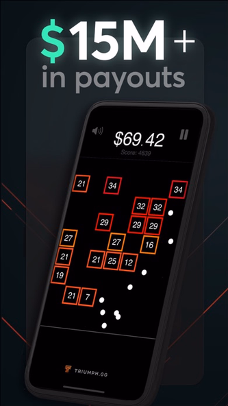 Triumph: Play for Cash Screenshot 1 - AppWisp.com Triumph: Play for Cash Screenshot 1 - AppWisp.com