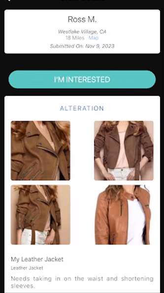 Alteration Finder Tailor Screenshot 3 - AppWisp.com Alteration Finder Tailor Screenshot 3 - AppWisp.com