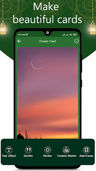 Muslim Cards: Eid & Ramadan Screenshot 3 - AppWisp.com Muslim Cards: Eid & Ramadan Screenshot 3 - AppWisp.com