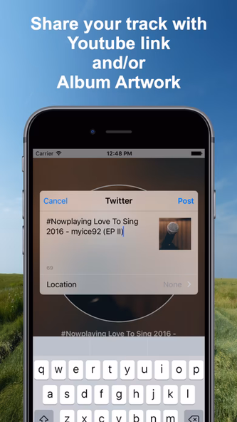 #Nowplaying - Tweet Your Music Screenshot 3 - AppWisp.com #Nowplaying - Tweet Your Music Screenshot 3 - AppWisp.com