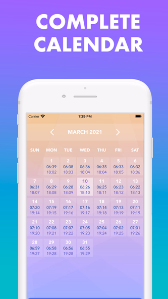 Sunrise & Sunset Times Tracker Screenshot 3 - AppWisp.com Sunrise & Sunset Times Tracker Screenshot 3 - AppWisp.com