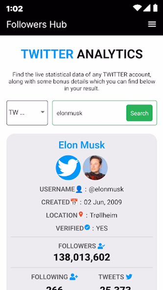 Followers Hub Screenshot 2 - AppWisp.com Followers Hub Screenshot 2 - AppWisp.com