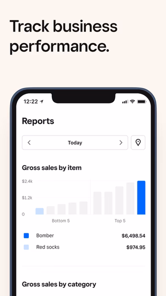 Square - Dashboard for POS Screenshot 4 - AppWisp.com Square - Dashboard for POS Screenshot 4 - AppWisp.com