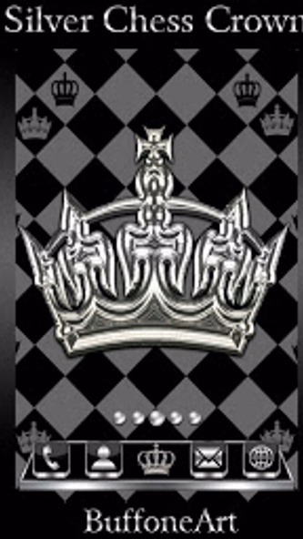 Silver Chess Crown theme Screenshot 2 - AppWisp.com Silver Chess Crown theme Screenshot 2 - AppWisp.com
