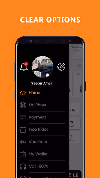 London Cab Egypt Screenshot 2 - AppWisp.com London Cab Egypt Screenshot 2 - AppWisp.com