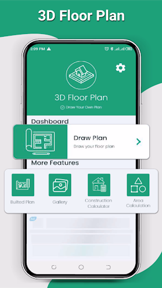 Draw Floor,3D Floor Plan Ideas Screenshot 1 - AppWisp.com