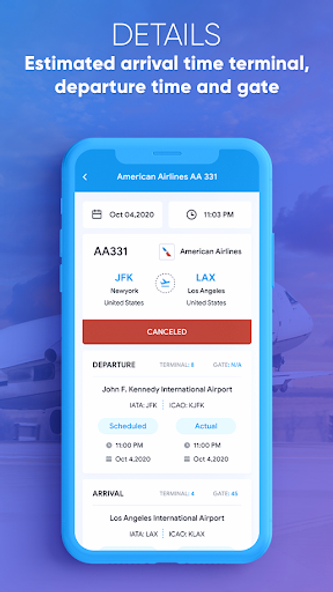 Flight Status Tracker: Live Pl Screenshot 4 - AppWisp.com Flight Status Tracker: Live Pl Screenshot 4 - AppWisp.com