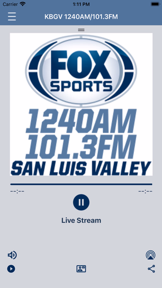 Fox Sports SLV (KBGV) Screenshot 1 - AppWisp.com Fox Sports SLV (KBGV) Screenshot 1 - AppWisp.com