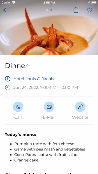 Hotel Louis C. Jacob Screenshot 3 - AppWisp.com Hotel Louis C. Jacob Screenshot 3 - AppWisp.com
