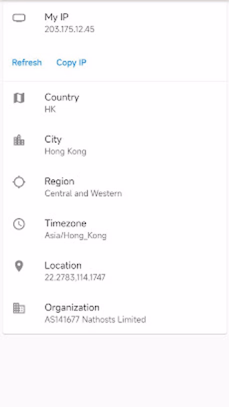 MyIP Screenshot 2 - AppWisp.com