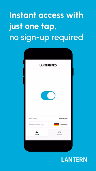 Lantern: Fast, Secure VPN Screenshot 1 - AppWisp.com Lantern: Fast, Secure VPN Screenshot 1 - AppWisp.com
