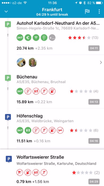 Truck Parking Europe Screenshot 3 - AppWisp.com Truck Parking Europe Screenshot 3 - AppWisp.com
