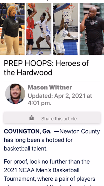 Covington News Screenshot 2 - AppWisp.com Covington News Screenshot 2 - AppWisp.com
