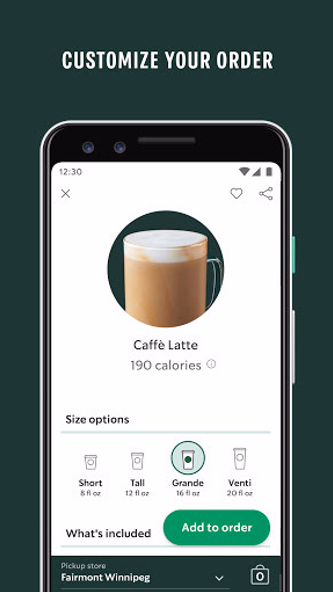Starbucks Screenshot 4 - AppWisp.com Starbucks Screenshot 4 - AppWisp.com